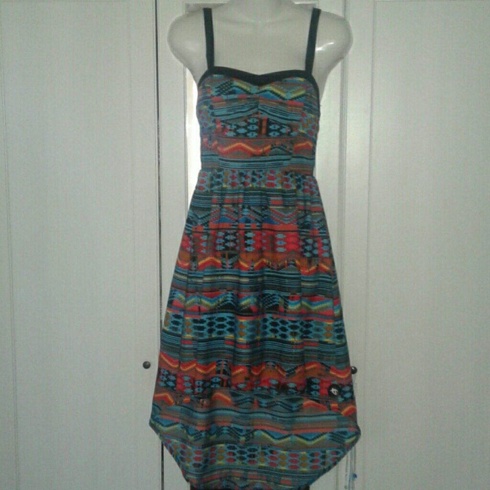 Tilly's Long Sleeveless High Low Dress